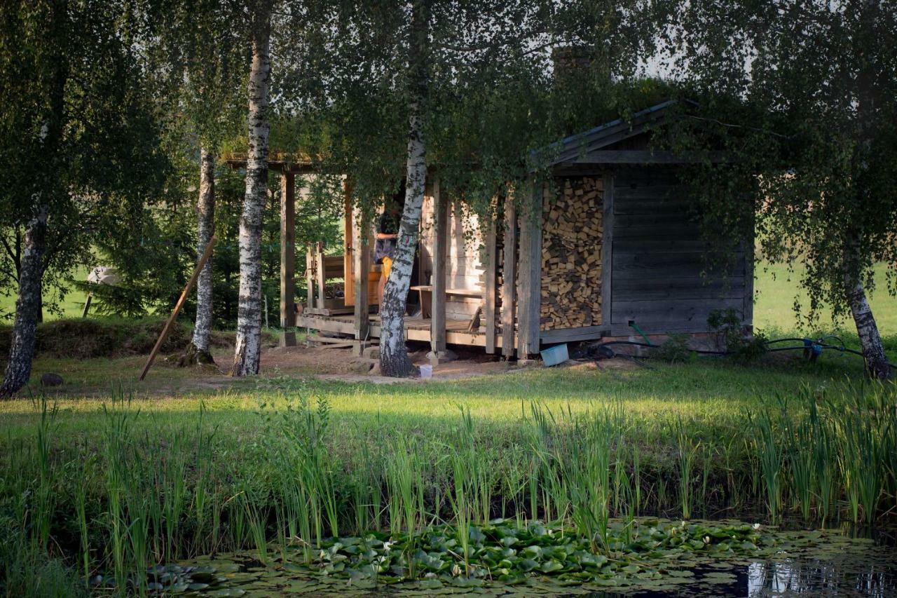 Mednieki Kalvene Casa de hóspedes Krusati Exterior foto
